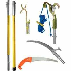 Jameson Tools FG Kit: JA-14 Pruner, Pole Saw, Wire Limb Raiser, Hand Saw, Poles