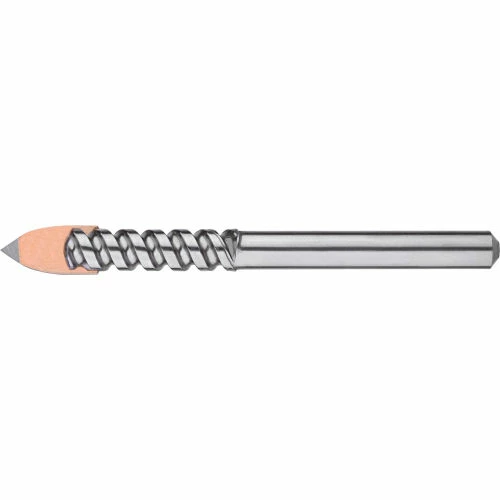Cle-Line 1822 5/16 HSS Heavy-Duty Bright Glass and Tile Carbide-Tipped Drill 1 Cle-Line 1822 5/16 HSS Heavy-Duty Bright Glass and Tile Carbide-Tipped Drill
