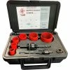 Cle-Line Series FGHK Plumber's M42 Bi-Metal Hole Saw Kit 9PC 3/4, 7/8, 1-1/8, 1-1/2, 1-3/4, 2-1/4