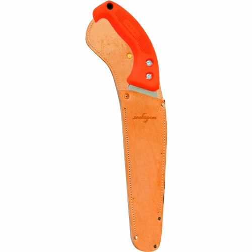 Jameson Tools Straight Blade Hand Saw With Ergonomic Handle & Leather Scabbard, 11" 1 Jameson Tools Straight Blade Hand Saw With Ergonomic Handle & Leather Scabbard, 11"