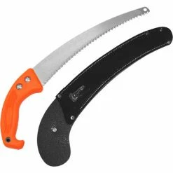Jameson Tools Barracuda™ Tri-Cut Pruning Saw with Rubber Belting Scabbard, 16"