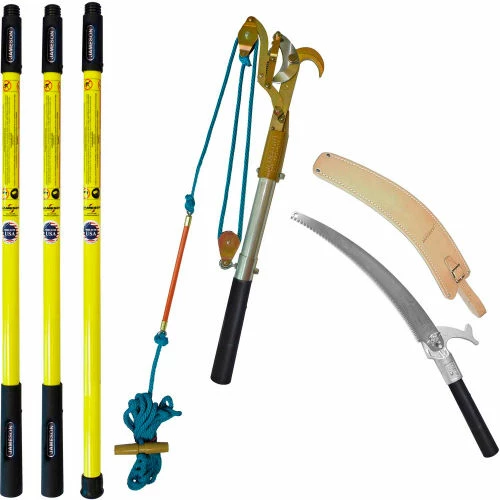 Jameson Tools Foam Core CompositLock™ Poles, Pole Saw, 1.75" Big Mouth Pruner Kit 1 Jameson Tools Foam Core CompositLock™ Poles, Pole Saw, 1.75" Big Mouth Pruner Kit