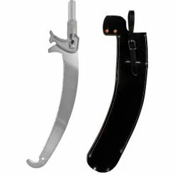 Jameson Tools Double Hook Curved Blade Saw Head and Belting Scabbard, 16" -Cheap Power Tools Store JKM PS 3FPK 16DH B