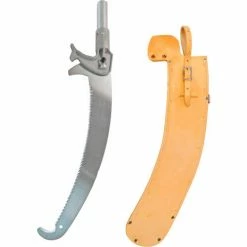 Jameson Tools Double Hook Curved Blade Saw Head and Leather Scabbard, 16" -Cheap Power Tools Store JKM PS 3FPK 16DH L