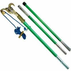 Jameson Tools LS-Series Tree Pruner with 1-1/4" Capacity Bypass Cut & Three 6' Fiberglass Poles