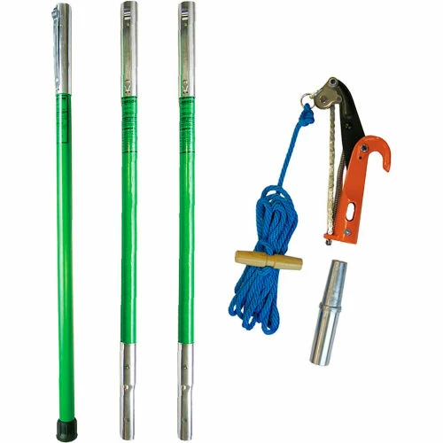 Jameson Tools LS-Series Tree Pruner with 1" Capacity Anvil Cut and Three 6' Fiberglass Poles 1 Jameson Tools LS-Series Tree Pruner with 1" Capacity Anvil Cut and Three 6' Fiberglass Poles