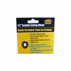 M-D Building Products M-D Carbide Cutting Wheel, 49969, 1/2", Silver - Pkg Qty 6