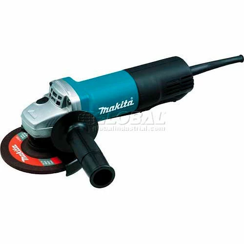 Makita® 9558PB 5" Angle Grinder 7.5 Amp 10,000 RPM 5/8"-11 Paddle Switch AC/DC Lock-Off/On 1 Makita® 9558PB 5" Angle Grinder 7.5 Amp 10,000 RPM 5/8"-11 Paddle Switch AC/DC Lock-Off/On