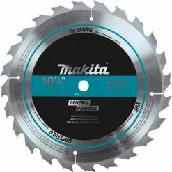 Makita® Carbide-Tipped Circular Saw Blade, Framing, 10-1/4"Dia, 24 TPI
