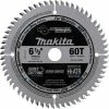 Makita® Carbide-Tipped Cordless Plunge Saw Blade, MDF, Laminate, 6-1/2"Dia, 60 TPI