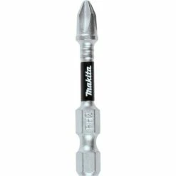 Makita® Impact XPS #2 Phillips 2" Power Bit, Matte Nickel, 5/Pack