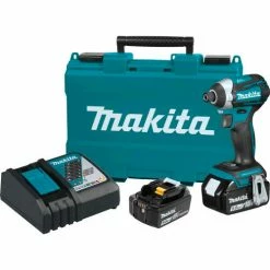 Makita® LXT® 3-Speed Impact Driver Kit, 5.0Ah, Li-Ion, 18V, Brushless, Cordless