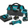 Makita® LXT® Cordless 2-Pc. Combo Kit, 5.0Ah, 18V, Lithium-Ion, Cut Out Tool