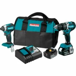 Makita® LXT® Cordless 2-Pc. Combo Kit, 5.0Ah, 18V, Lithium-Ion, Brushless, 530ft lbsTorque