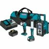 Makita® LXT® Cordless Emergency Preparedness 3-Pc. Combo Kit, 5.0Ah, 18V, Lithium-Ion