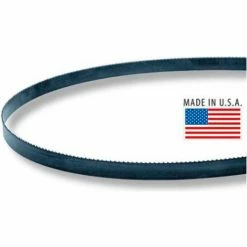 M.K. Morse 1634101500BX1 - 12' 6" x 1/2" x 0.025 Carbon Hard Edge Flex Back 10 Raker Band Saw Blade