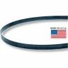 M.K. Morse 1755931200BX1 - 10' x 1 x 0.035 Carbon Wood Mill Flexible Back 1.3 Hook Band Saw Blade