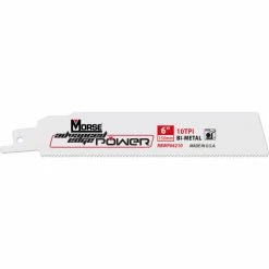 M.K. Morse 392037 Advanced Edge Power® Bi-Metal Reciprocating Saw Blades 6"L x 1"W 14 TPI 25PK