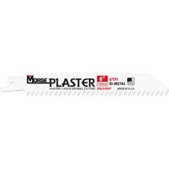 M.K. Morse 400343 Plaster Reciprocating Saw Blades 6"L x 3/4"W, 86TPI, 50 PK