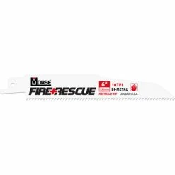 M.K. Morse 403535 Fire + Rescue Bi-Metal Reciprocating Saw Blades 12"L x 7/8"W, 14 TPI, 20 PK