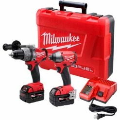 Milwaukee 2997-22 M18 FUEL Li-Ion Cordless Brushless Hammer Drill/Impact Driver 2-Tool Combo Kit 15 Milwaukee 2997-22 M18 FUEL Li-Ion Cordless Brushless Hammer Drill/Impact Driver 2-Tool Combo Kit -Cheap Power Tools Store MLW 2797 22