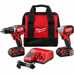 Milwaukee 2892-22CT M18™ Compact Brushless Drill & Impact Driver Combo Kit -Cheap Power Tools Store MLW 2798 22CT