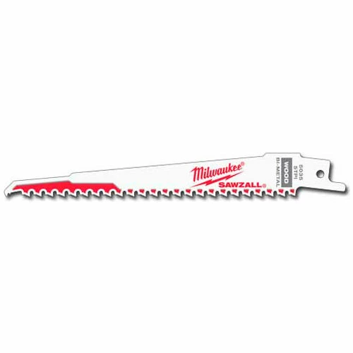 Milwaukee® 48-01-7035 6" 5 TPI SAWZALL® Blade (100 Pack) - Pkg Qty 100 7 Milwaukee® 48-01-7035 6" 5 TPI SAWZALL® Blade (100 Pack) - Pkg Qty 100 - Image 7