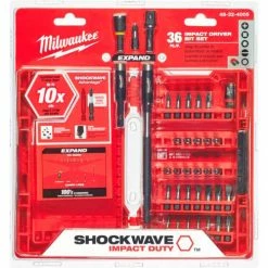 Milwaukee® 48-32-4005 SHOCKWAVE™ 36-Piece Impact Driver Bit Set