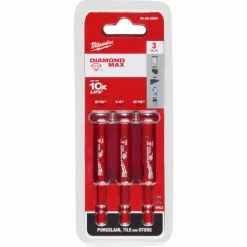 Milwaukee DIAMOND MAX™ Diamond Grit Hole Saw 3 PC Set , 49-56-0500
