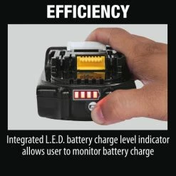 Makita® LXT® Compact Power Tool Battery & Rapid Charger Starter Pk, 2.0Ah, Li-Ion, 18V 8 Makita® LXT® Compact Power Tool Battery & Rapid Charger Starter Pk, 2.0Ah, Li-Ion, 18V -Cheap Power Tools Store Makita BL1820B 3