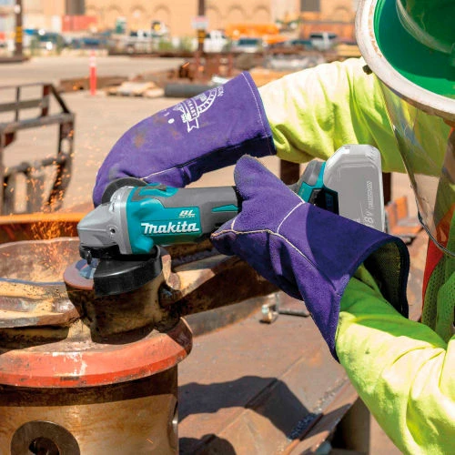 Makita® LXT® Cordless 4-1/2"/5" Cut-Off/Angle Grinder, Tool Only, 5.0Ah, 18V, Lithium-Ion 4 Makita® LXT® Cordless 4-1/2"/5" Cut-Off/Angle Grinder, Tool Only, 5.0Ah, 18V, Lithium-Ion - Image 4