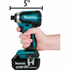 Makita® LXT® Cordless 4-Pc. Combo Kit, 5.0Ah, 18V, Lithium-Ion, Brushless, 1500 lbs Torque -Cheap Power Tools Store Makita XT447T 3
