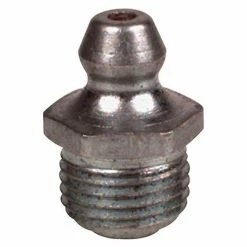 Alemite Hydraulic Fittings, Straight, 11/16 in, Male/Male, 1/8 in (PTF-SAE) - 1610-BL
