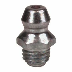 Alemite Hydraulic Fittings, Straight, 35/64 in, Male/Male, 1/4 in (SAE) - 1641-B