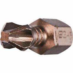 Impactech Phillips #3 Insert Bit x 1", Gunmetal Bronze, S2 Modified Steel -Cheap Power Tools Store P125P2A 45 2
