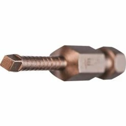 Impactech Square #2 Power Bit x 2", Gunmetal Bronze, S2 Modified Steel 5 Impactech Square #2 Power Bit x 2", Gunmetal Bronze, S2 Modified Steel -Cheap Power Tools Store P150R2A 45