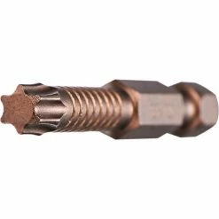 Impactech TORX® 30 Power Bit x 2", Gunmetal Bronze, S2 Modified Steel -Cheap Power Tools Store P150T30A 45 3