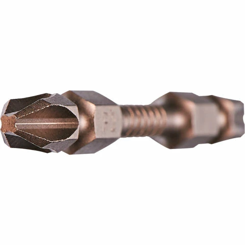Impactech P2 + P2 D/E Power Bit x 2-9/16", Gunmetal Bronze, S2 Modified Steel 3 Impactech P2 + P2 D/E Power Bit x 2-9/16", Gunmetal Bronze, S2 Modified Steel - Image 3