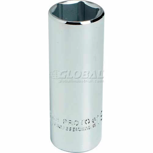 Proto J5012MH 3/8" Drive Deep Socket 12mm - 6 Point, 2-1/8" Long 1 Proto J5012MH 3/8" Drive Deep Socket 12mm - 6 Point, 2-1/8" Long
