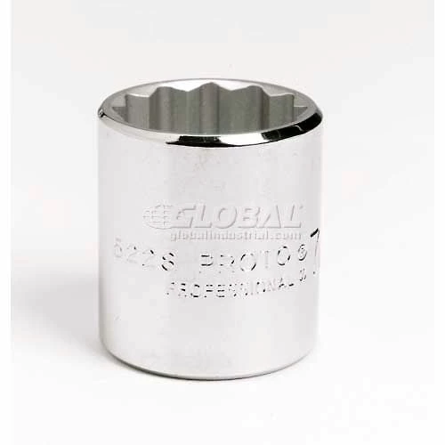 Proto J5232 3/8" Drive Socket 1" - 12 Point, 1-3/8"L 1 Proto J5232 3/8" Drive Socket 1" - 12 Point, 1-3/8"L