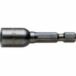 Proto J61654 Magnetic Nut Setter-1/4" Hex X 9/16" Socket, 9/16" Socket Body Dia, 1-7/8"L - Pkg Qty 10