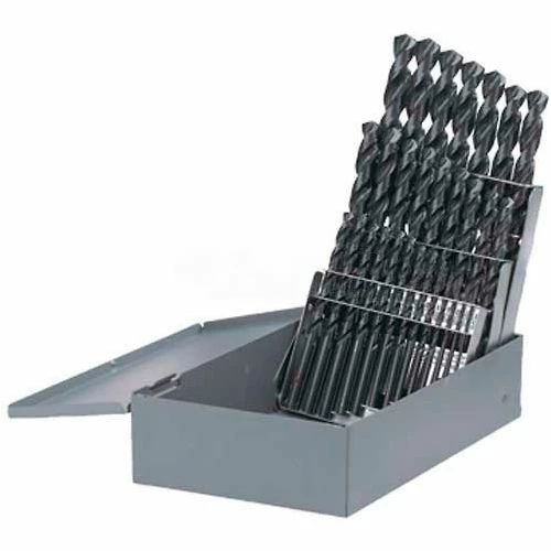 BOSCH® Twist Drill Bit Assortment With Fractional Metal Index, BL0029, Black Oxide, 29-Piece 1 BOSCH® Twist Drill Bit Assortment With Fractional Metal Index, BL0029, Black Oxide, 29-Piece