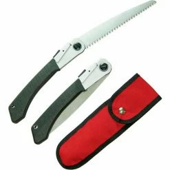 Jameson Tools Folding Pruning Saw with Sheath, 8"