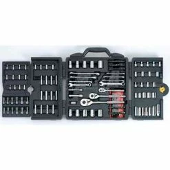 Stanley 96-011 1/4", 3/8" & 1/2" Drive 170 Piece Mechanic's Tool Set