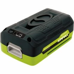 Snow Joe® + Sun Joe iONMAX iBAT40XRP EcoSharp Pro Lithium-Ion Battery, 40 Volt, 6 Amp Hours -Cheap Power Tools Store SN2 IBAT40XRP E