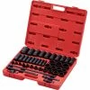 Sunex Tools 2568 43 PC. 1/2" Drive 3/8"-1-1/2" SAE Standard & Deep Impact Master Socket Set