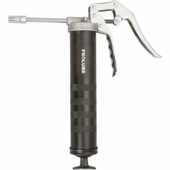 Prolube 43002 Pistol Grip Grease Gun, with extension and coupler, 14 oz. cap., 5000 PSI, 1/8" NPT