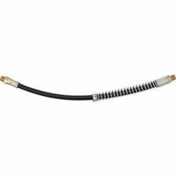 Prolube 43680 Flexible Grease Gun Hose with Spring Guard, 3500 PSI, 12-inch, 1/8" NPT