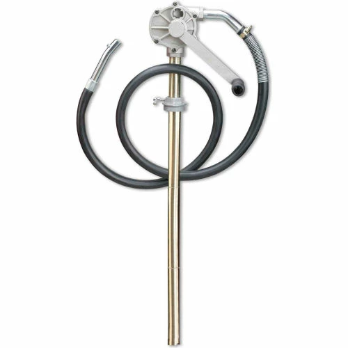 Groz 44031 Professional Manual Rotary Barrel Pump With Hose Discharge Spout, NBR Seals 1 Groz 44031 Professional Manual Rotary Barrel Pump With Hose Discharge Spout, NBR Seals