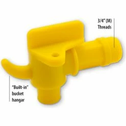Prolube Groz 44387 Plastic Drum Faucet, 3/4-inch